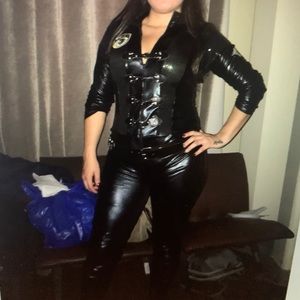 Halloween cop costume